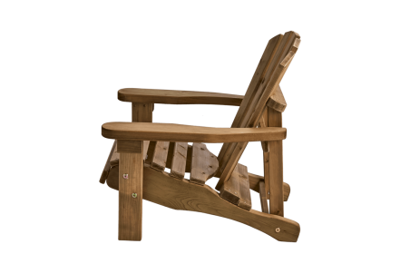 Gnarp barn däckstol brun Brafab