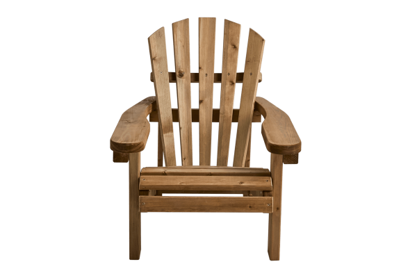 Gnarp barn däckstol brun Brafab