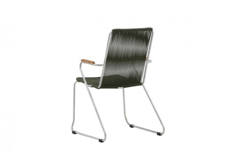 Bois matstol 2-pack grön Venture Home