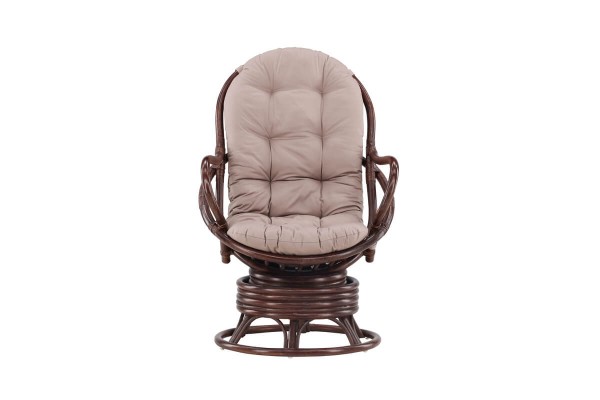 Swing loungefåtölj mörk valnöt Venture Home