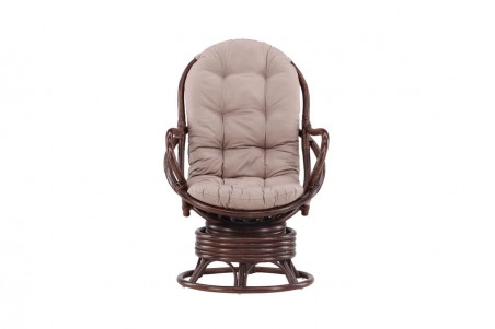 Swing loungefåtölj mörk valnöt Venture Home