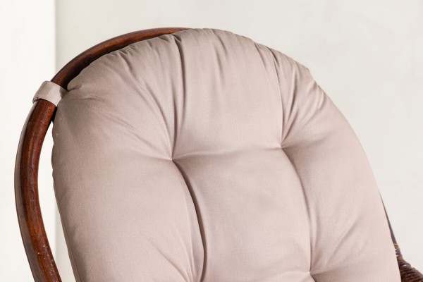 Swing loungefåtölj mörk valnöt Venture Home
