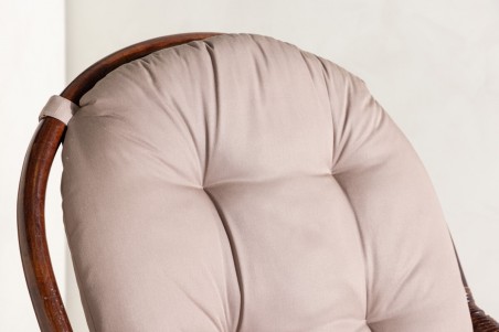 Swing loungefåtölj mörk valnöt Venture Home