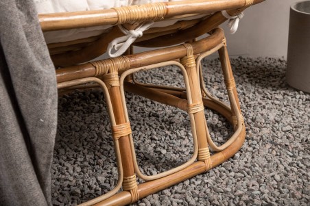 Mamasan loungefåtölj natur Venture Home