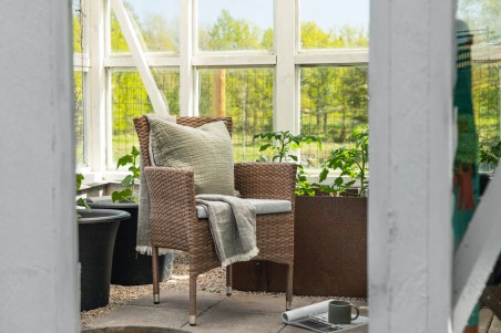 Malina matstol 2-pack natur Venture Home