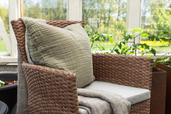 Malina matstol 2-pack natur Venture Home
