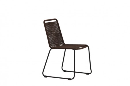 Lindos matstol 2-pack svart/brun Venture Home
