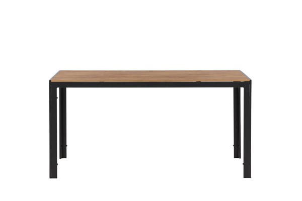 Break matbord 150x90 cm svart/natur Venture Home