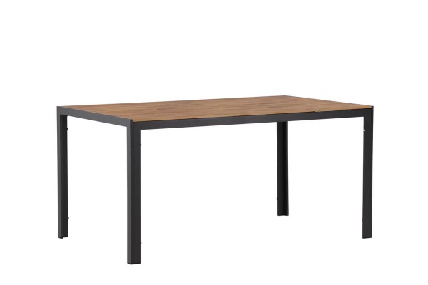 Break matbord 150x90 cm svart/natur Venture Home