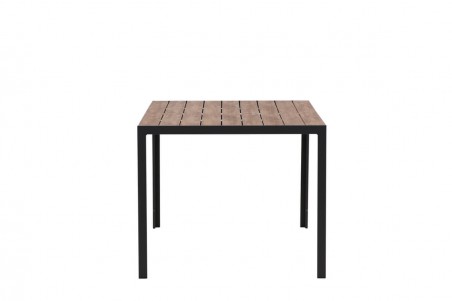 Break matbord 150x90 cm svart/natur Venture Home