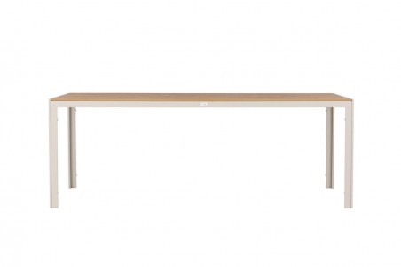 Break matbord 205x90 cm beige/natur Venture Home