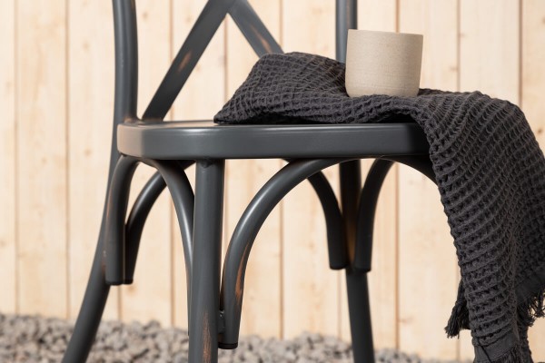 Tablas matstol 2-pack mörkgrå Venture Home