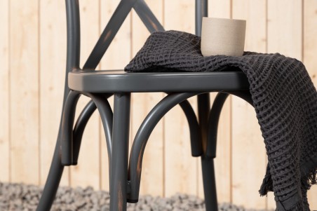 Tablas matstol 2-pack mörkgrå Venture Home