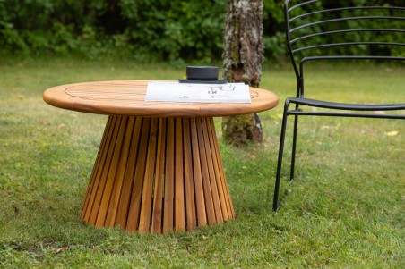 Lumpur soffbord Ø70 cm natur Venture Home