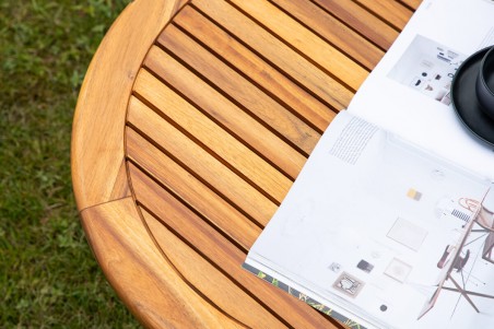 Lumpur soffbord Ø70 cm natur Venture Home