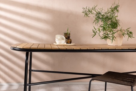 Holmbeck matbord 200x90 cm natur Venture Home