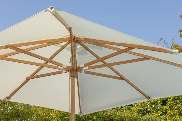 Naxos parasoll 300x300x270 cm ecru Venture Home