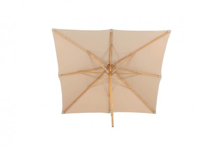 Naxos parasoll 300x300x270 cm brun Venture Home