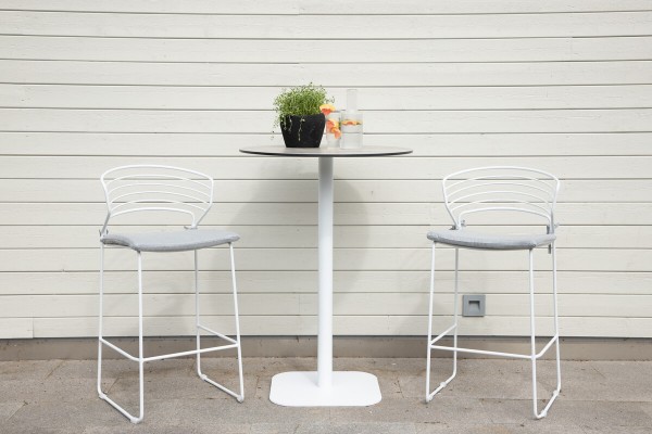 Milano barstol 4-pack vit Venture Home