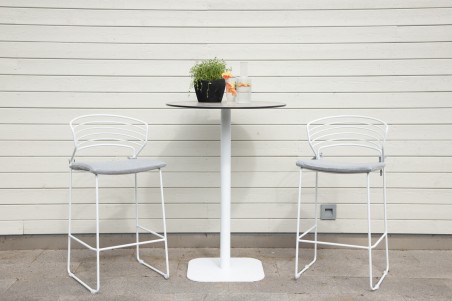 Milano barstol 4-pack vit Venture Home