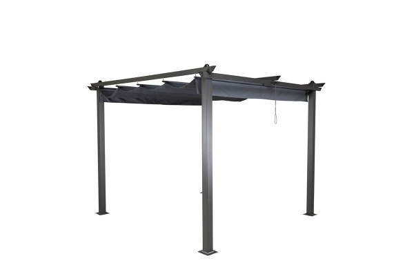 Lazio pergola 300x300x250 cm grå Venture Home
