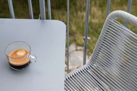 Lindos barstol 2-pack ljusgrå/svart Venture Home