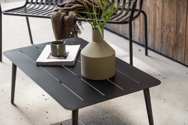 Lina soffbord 100x60 cm svart Venture Home