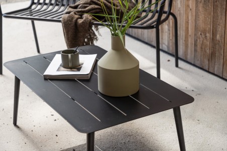 Lina soffbord 100x60 cm svart Venture Home