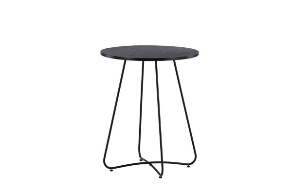 Bacong cafébord Ø60 cm svart Venture Home