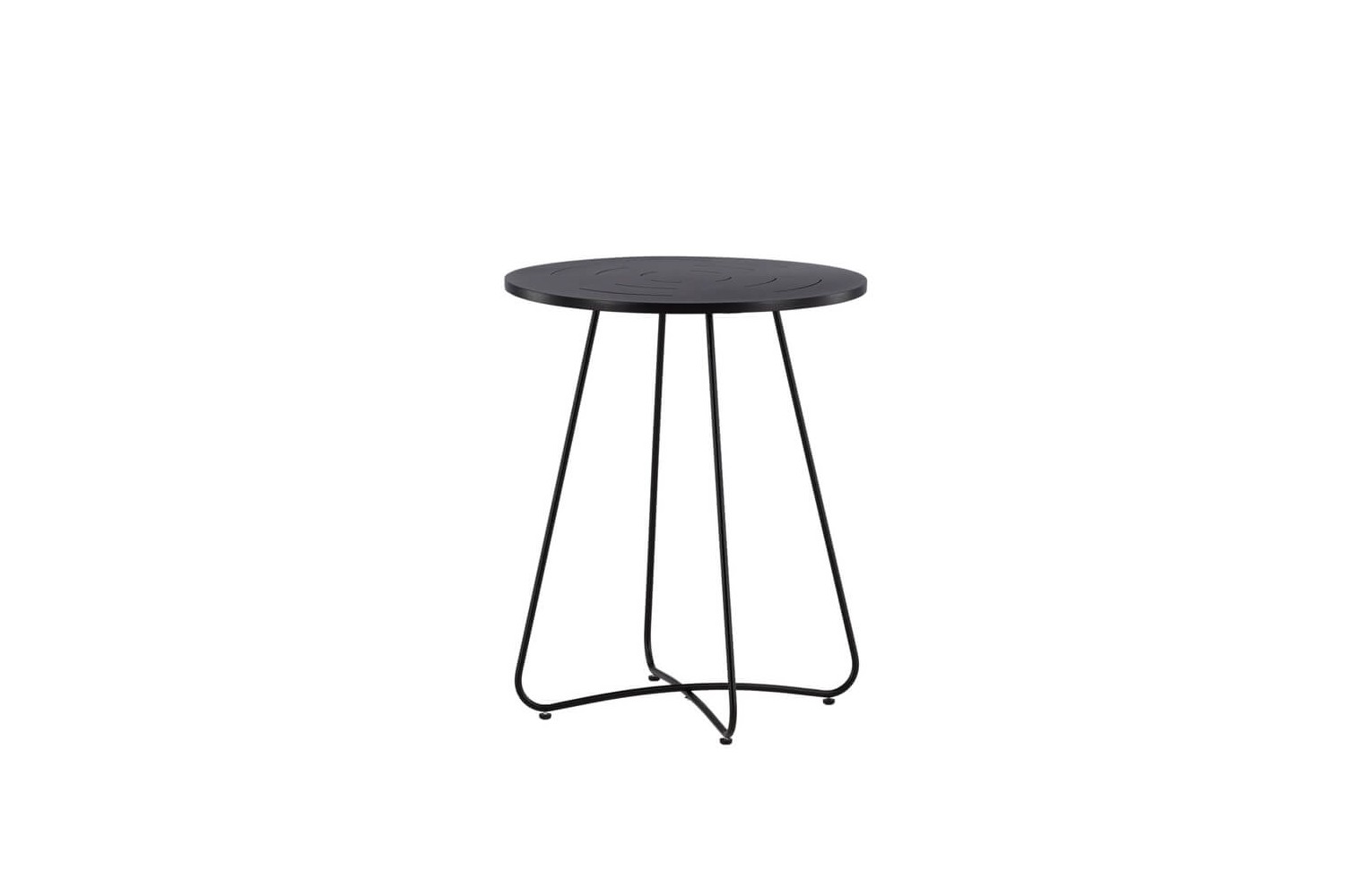 Bacong cafébord Ø60 cm svart Venture Home Bacong cafébord Ø60 cm svart Venture Home