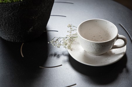 Bacong cafébord Ø60 cm svart Venture Home