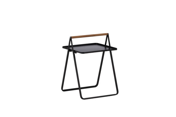 Clarin sidobord 43x43 cm svart Venture Home