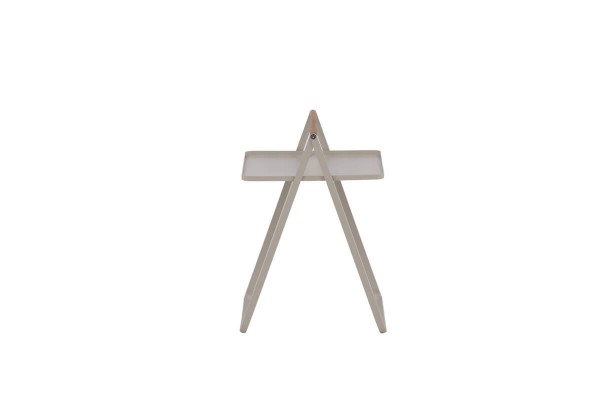 Clarin sidobord 43x43 cm beige Venture Home