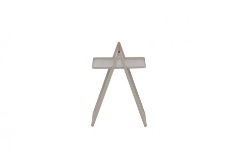 Clarin sidobord 43x43 cm beige Venture Home