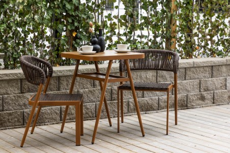 Amadora caféset brun Venture Home