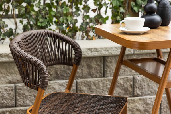 Amadora caféset brun Venture Home