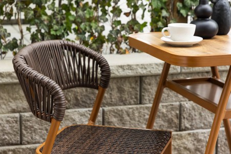 Amadora caféset brun Venture Home