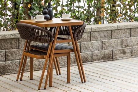 Amadora caféset brun Venture Home