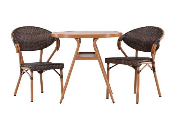 Abrantes caféset brun Venture Home
