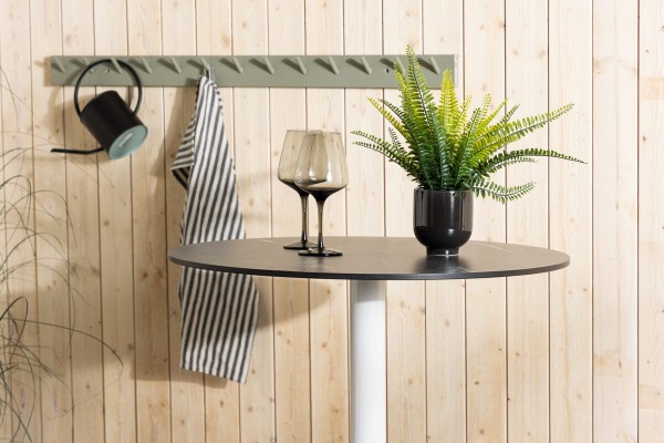 Milano barbord Ø70 cm vit Venture Home