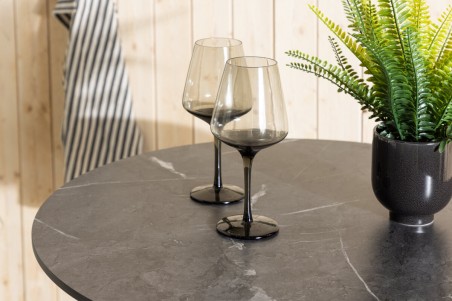Milano barbord Ø70 cm vit Venture Home