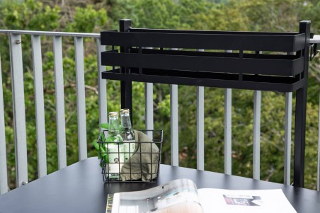 Borneo balkongbord svart Venture Home