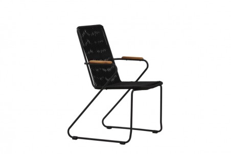 Bois matstol svart Venture Home