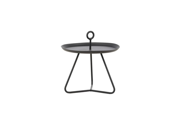 Pamplona sidobord Ø40 cm svart Venture Home
