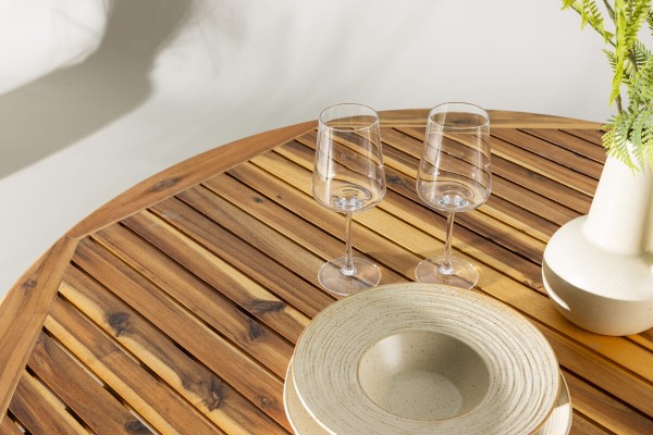 Lumpur matbord Ø120 cm natur Venture Home
