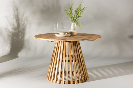 Lumpur matbord Ø120 cm natur Venture Home