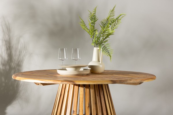 Lumpur matbord Ø120 cm natur Venture Home