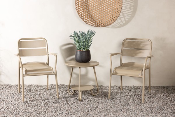 Faro caféset beige Venture Home