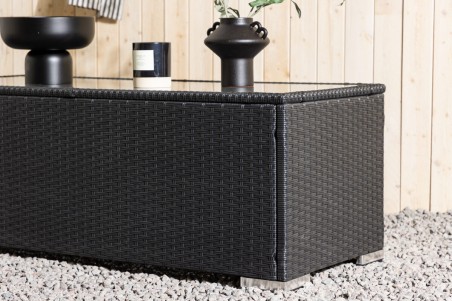 London soffbord 120x50 cm svart Venture Home