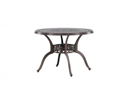 Coimbra cafébord Ø100 cm brun Venture Home
